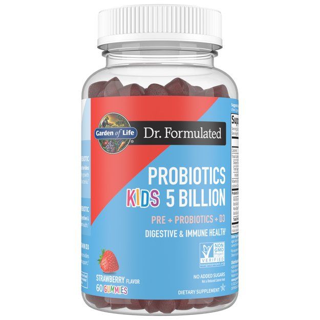 Dr. Formulated Probiotic Kids 5 Billion 60 Gummies Strawberry