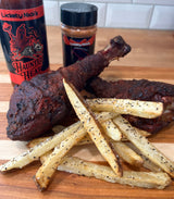 Haunted Heat BBQ Sauce, Sweet, smoky BBQ… then the heat haunts you