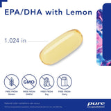 EPA/DHA With Lemon 120 Softgels Natural Lemon