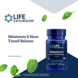 Melatonin 6 Hour Timed Release 3 MG 60 Veg Tablets