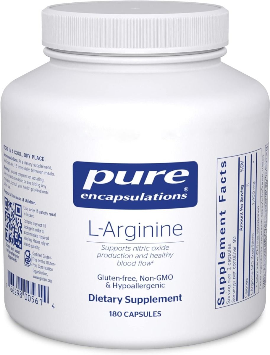 L-Arginine 700 MG 180 Veggie Caps