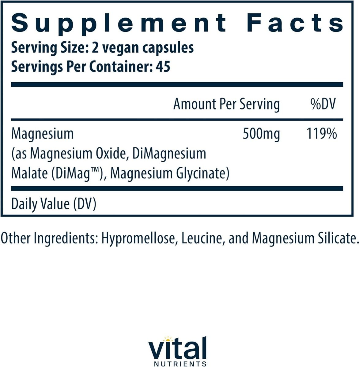 Triple Magnesium 250 MG 90 Capsules