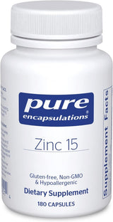 Zinc 15 180 Capsules