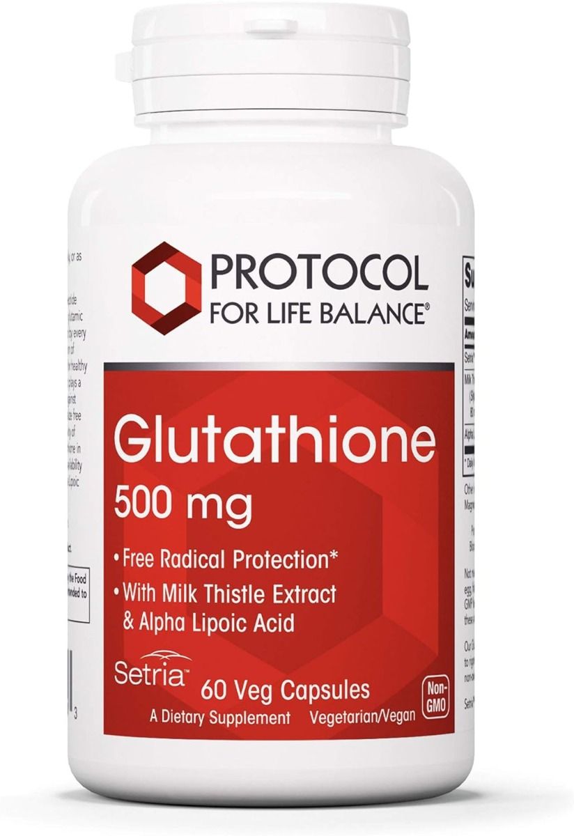 Glutathione 500 MG 60 Veggie Caps