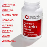 Flush-Free Niacin 500 MG 90 Veggie Caps