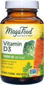 Megafood, Vitamin D-3- 1000 IU 90 Tablets