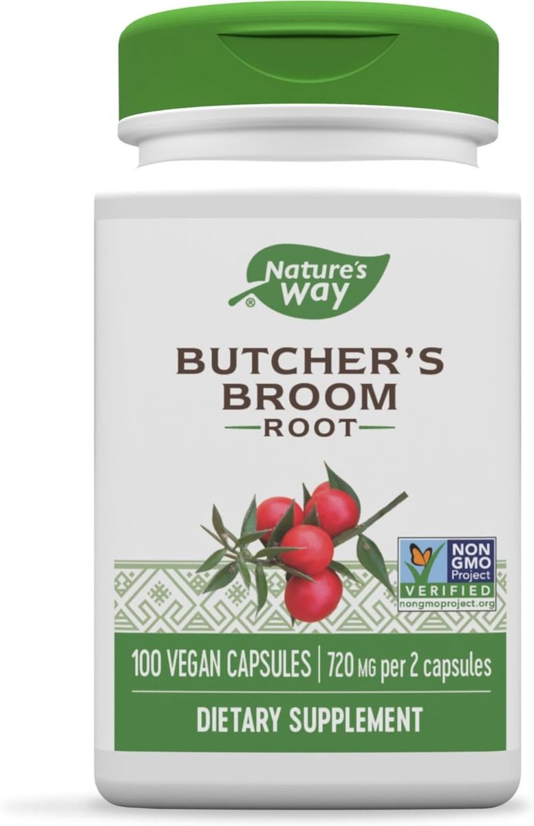 Butcher's Broom Root 100Capsules