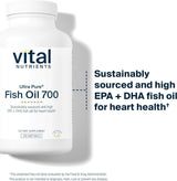 Ultra Pure Fish Oil 700 120 Softgels