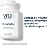 B-Complex 60Capsules Item #: 1585 UPC: 693465500118