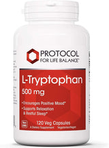 L-Tryptophan 500mg 120 Capsules