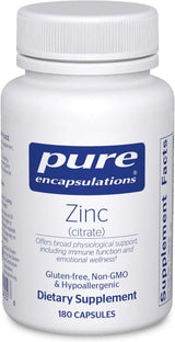 Zinc Citrate 180 Capsules