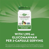 Glucomannan From Konjac Root 100 Capsules