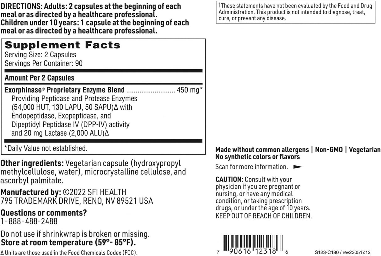 SerenAid 180 Veggie Caps