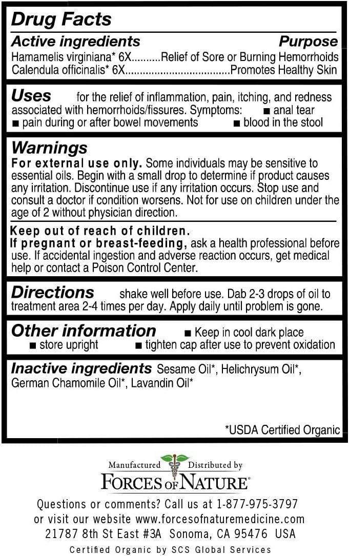 Organic Fissure Control - 11 ml