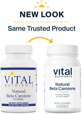 Natural Beta Carotene 90 Softgels