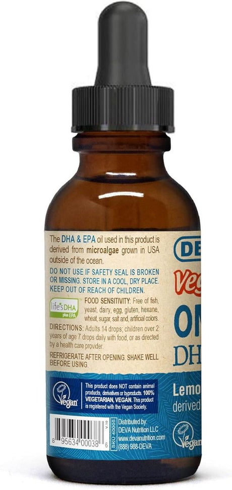 Omega 3 DHA EPA 2 fl oz (60 mL)LiquidLemon