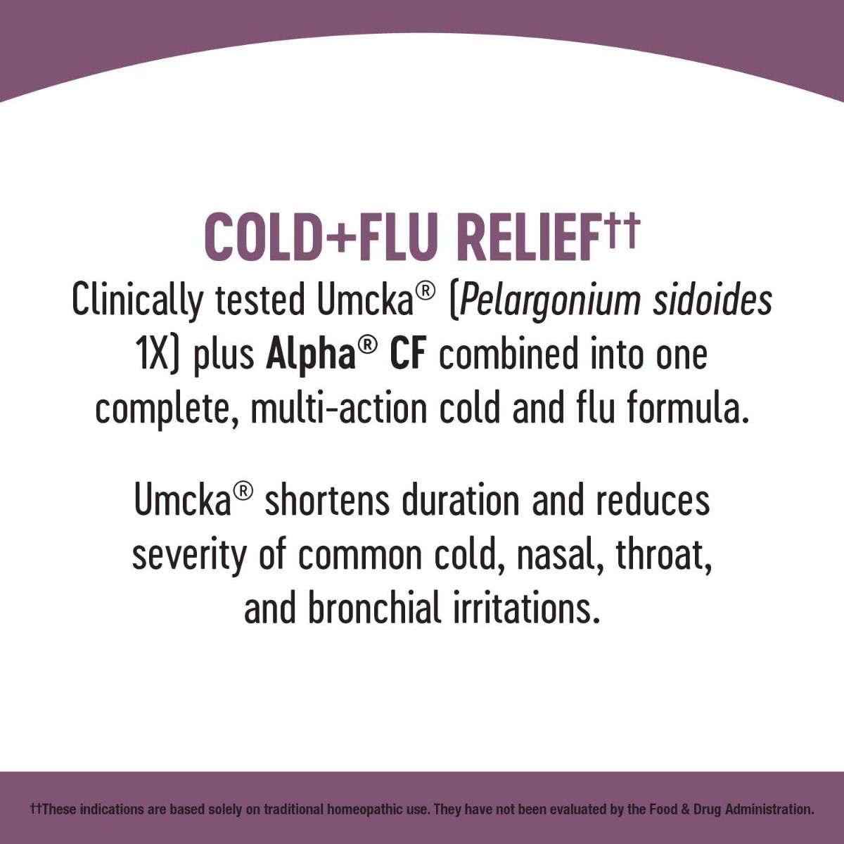 Umcka Cold+Flu 4 OZSyrupBerry