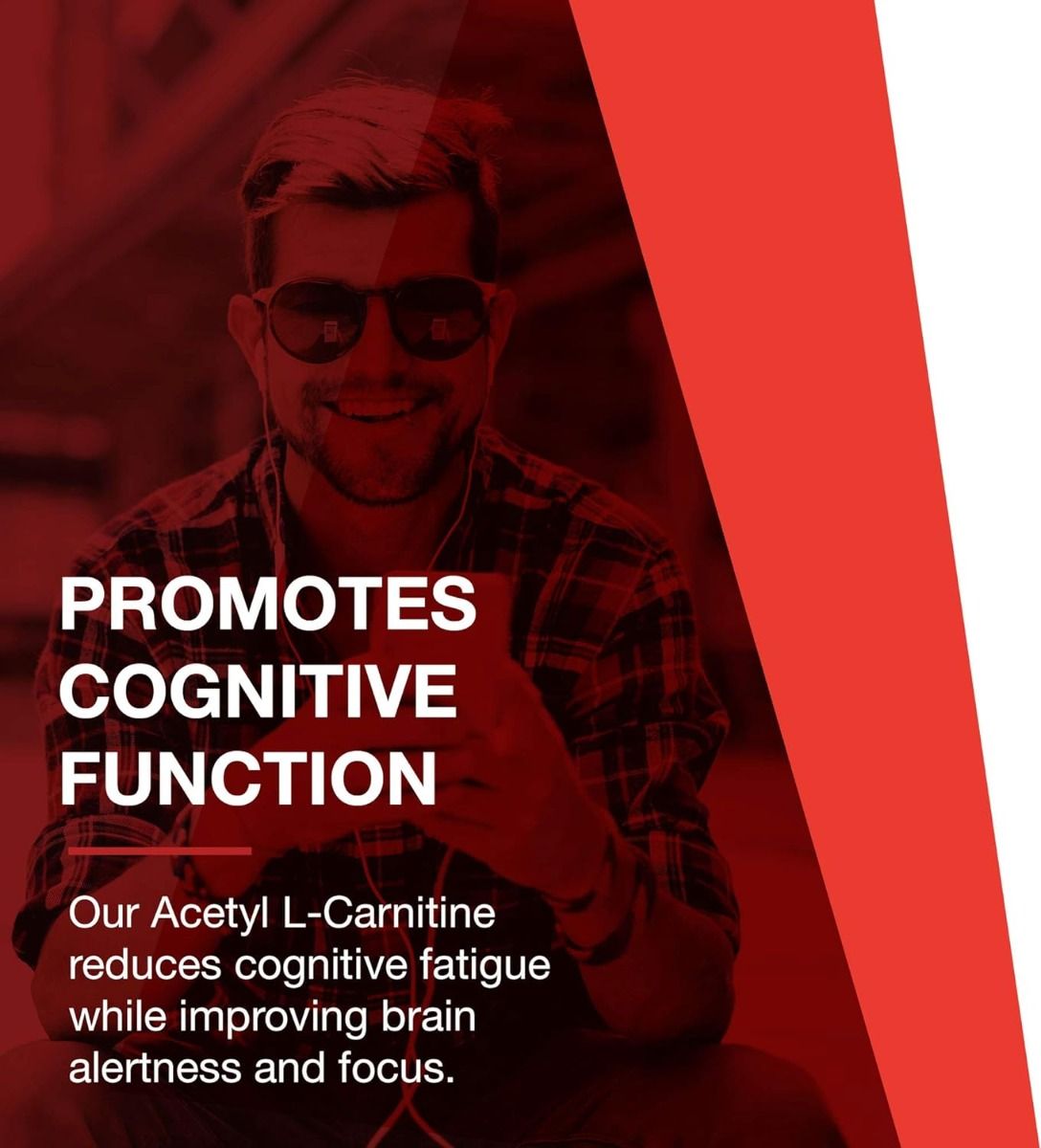 Acetyl-L-Carnitine 500 MG 100 Vegan Capsules