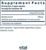 Rhodiola Rosea 200 MG 120Capsules