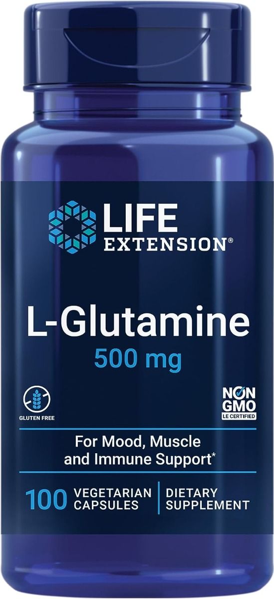 L-Glutamine 500 MG 100 Capsules