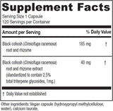 Black Cohosh 120 Capsules