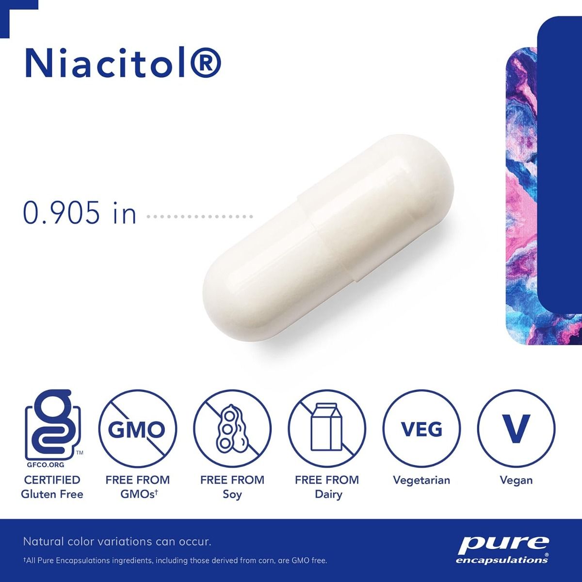 Niacitol 650 MG 180 Veggie Caps