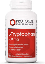 L-Tryptophan 500 MG 60 Vegan Capsules