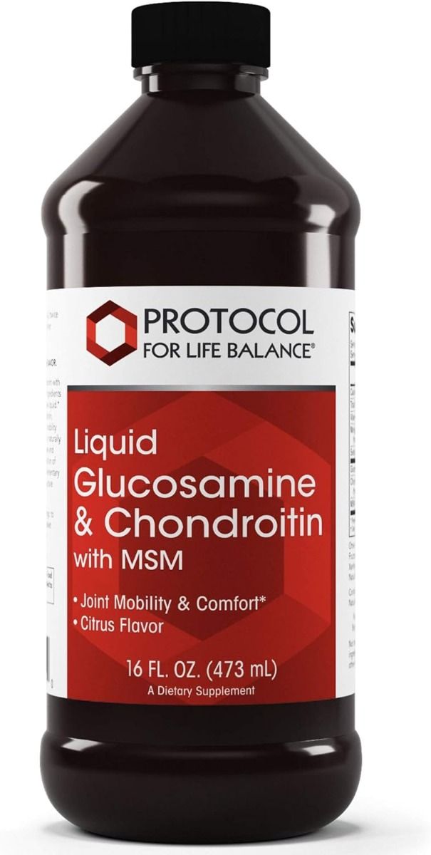 Glucosamine And Chondroitin Liq + MSM 16 Oz