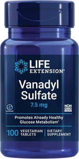 Vanadyl Sulfate 7.5 MG 100 Tablets