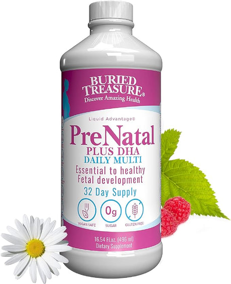 Buried Treasure, PreNatal Plus DHA Complete - 16 fl oz