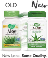 Aloe Vera Latex with Fennel 100Vegan Capsules