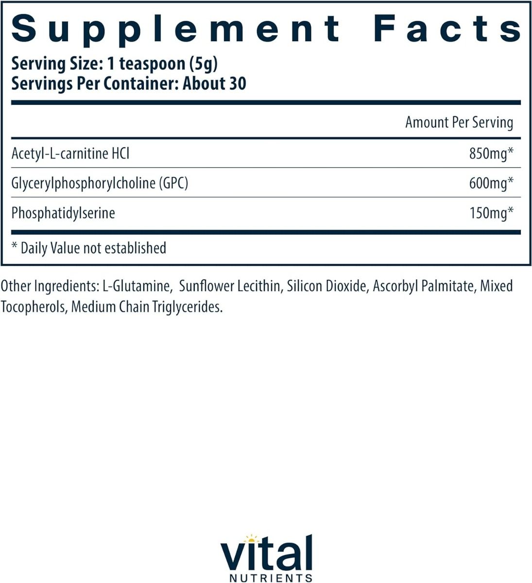 Vital Brain Powder 150g Powder