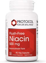 Flush-Free Niacin 500 MG 90 Veggie Caps