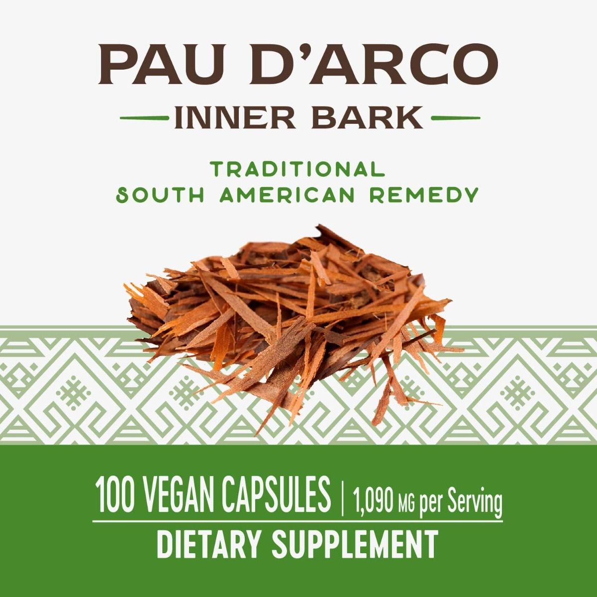 Pau d'Arco 100 Capsules