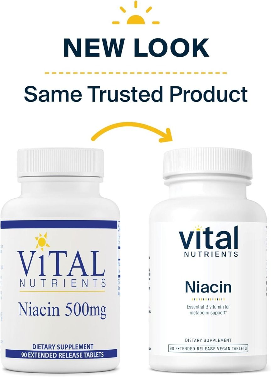 Niacin 500 MG 90 Tablets