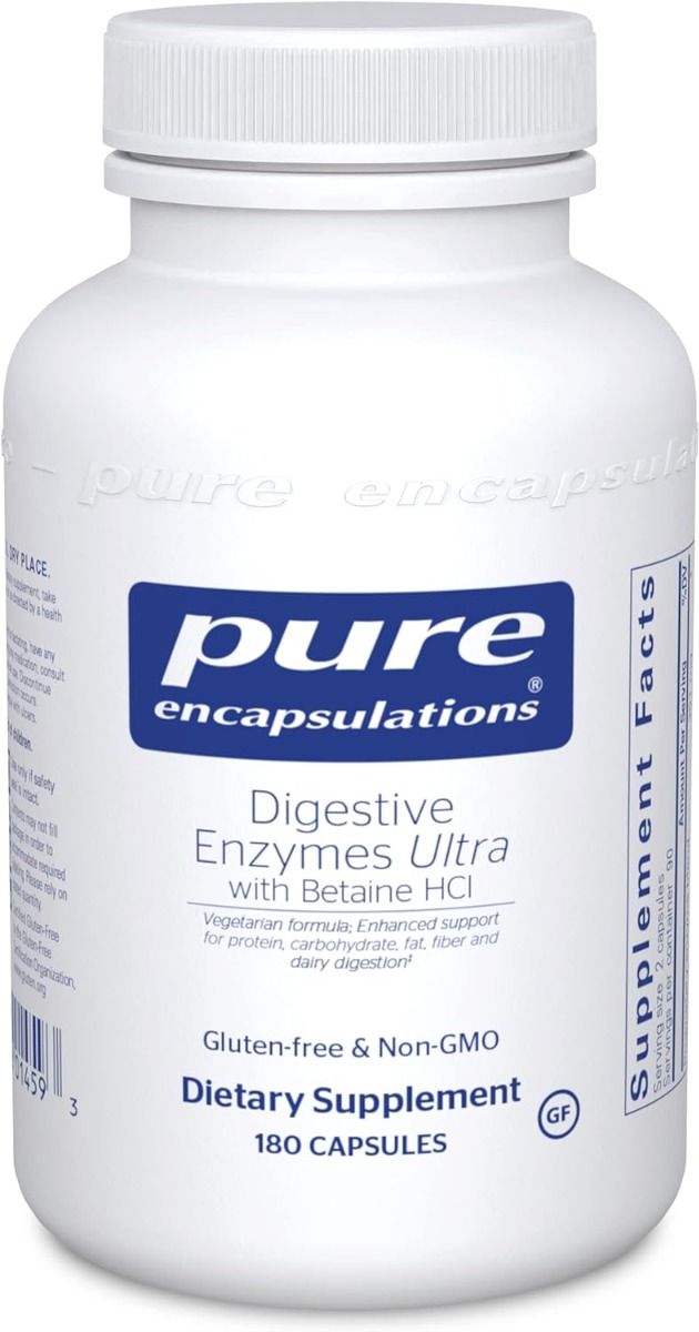 Digestive Enzymes Ultra W/Betaine HCl 180 Veggie Caps