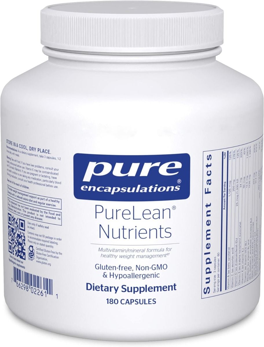 Pure Lean Nutrients 180 Veggie Caps