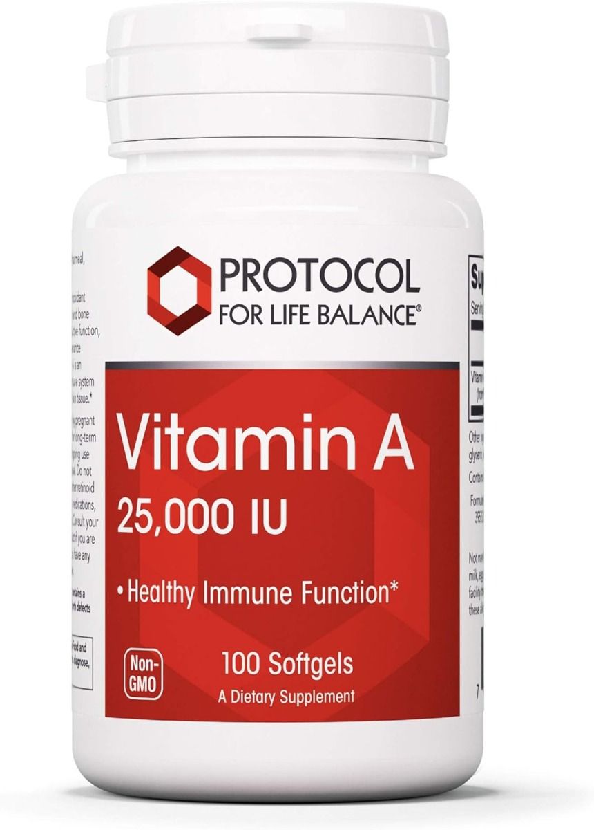 Vitamin A 25,000 IU 100sg