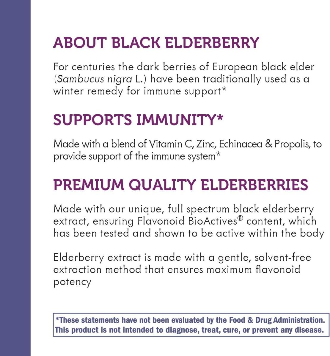 Sambucus Immune 30LozengesBlack Elderberry