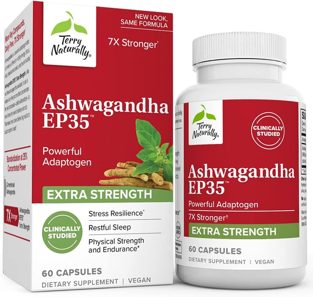 Ashwagandha EP35 Extra Strength 125 MG 60 Capsules