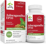 Ashwagandha EP35 Extra Strength 125 MG 60 Capsules