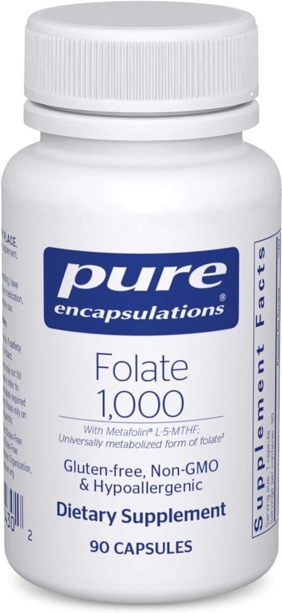 Folate 1,000 1000 MCG 90 Veggie Caps