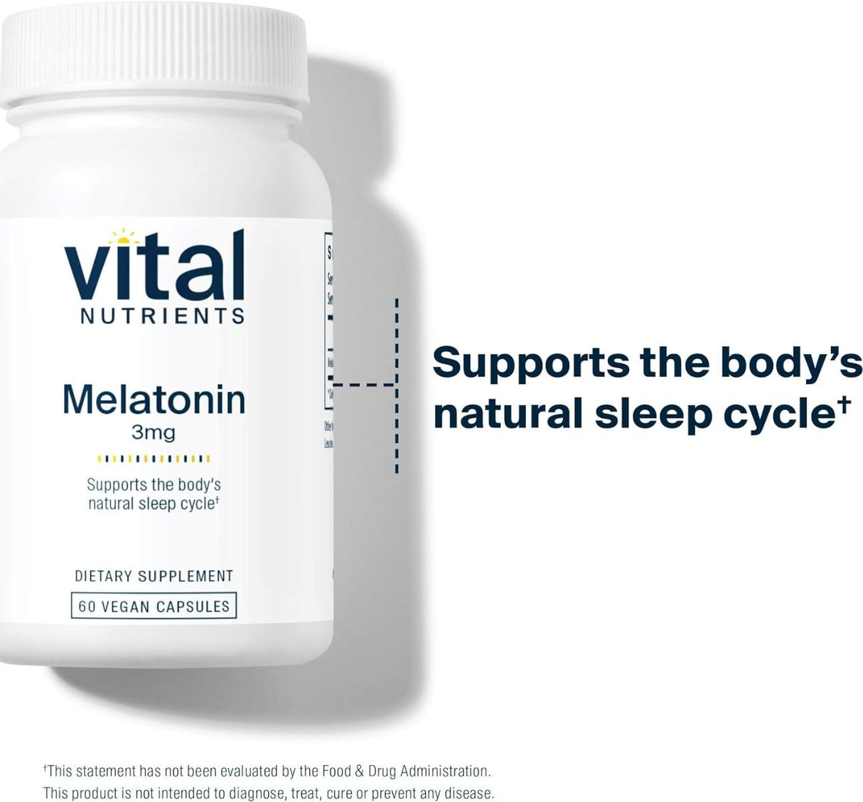 Melatonin 3 MG 60Capsules