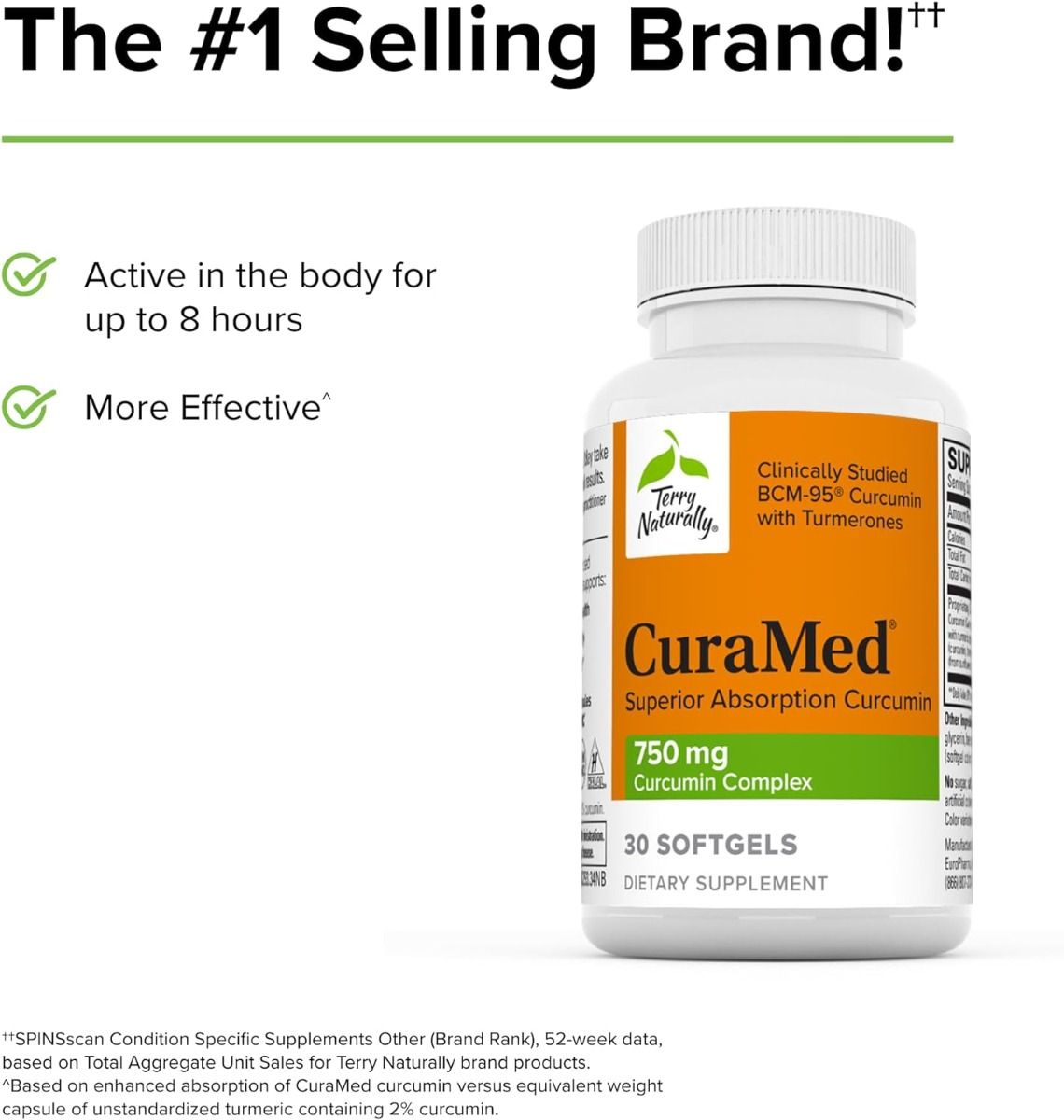 CuraMed 750 MG 30 Softgels