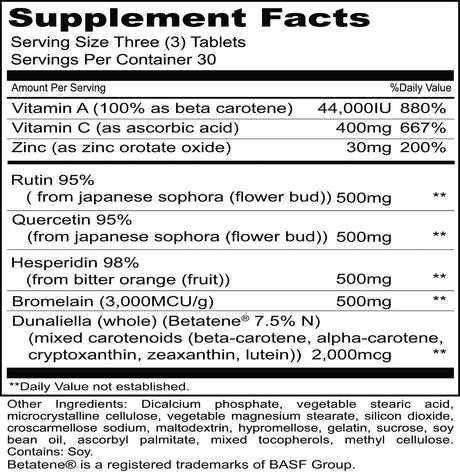 Mega Flavonoid 2000 90 Tablets