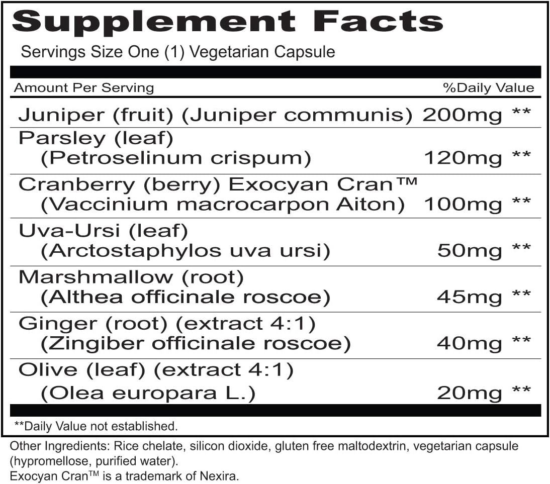 Urinary Defense 100 Veggie Caps