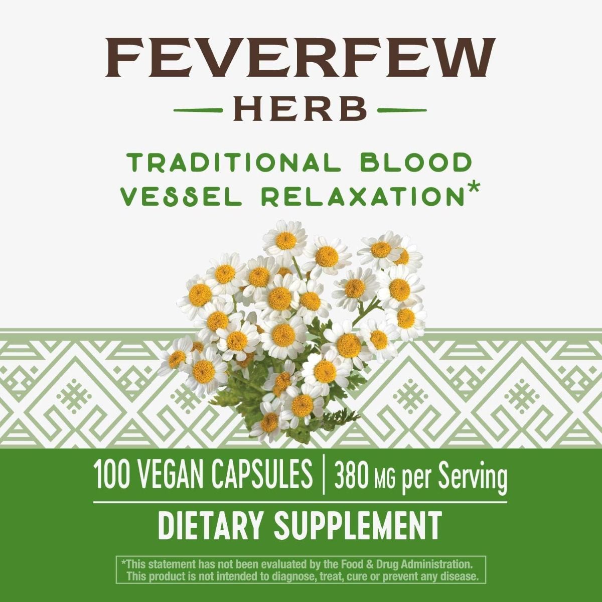 Feverfew Herb 100Capsules