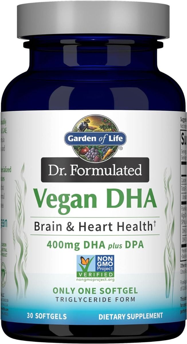 Dr. Formulated Vegan DHA 400 MG 30 Softgels