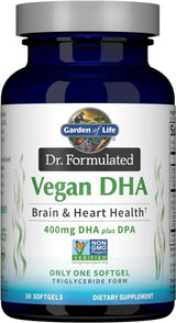 Dr. Formulated Vegan DHA 400 MG 30 Softgels