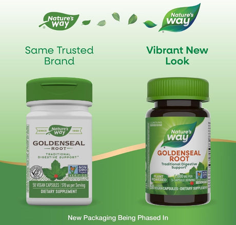 Goldenseal Root 570 MG 50Capsules